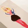 Creative Girls Flying Skirt Tissue Box Puffy Skirt Tissue Box Desktop Face Tissue Holder Organizer Home Decorative Ornament