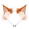 Cross-Border Adjustable Fox Ears Halloween Cosplay Plush Headband