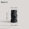 Wrinkled Vase Ceramics Simple Flower Arrangement Advanced Feeling Black White Home Living Room Desktop Decoration Gift