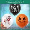 Palloncini in Lattice per Festa di Halloween Teschio Fantasma Zucca Palloncini Set Decorazioni per Feste
