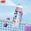X&W Sanrio 500ml Straw Cups Cartoon Kuromi Hello Kitty Spray Water Bottle Summer Portable Outdoor Drinking Cup Kids Beverage Cup