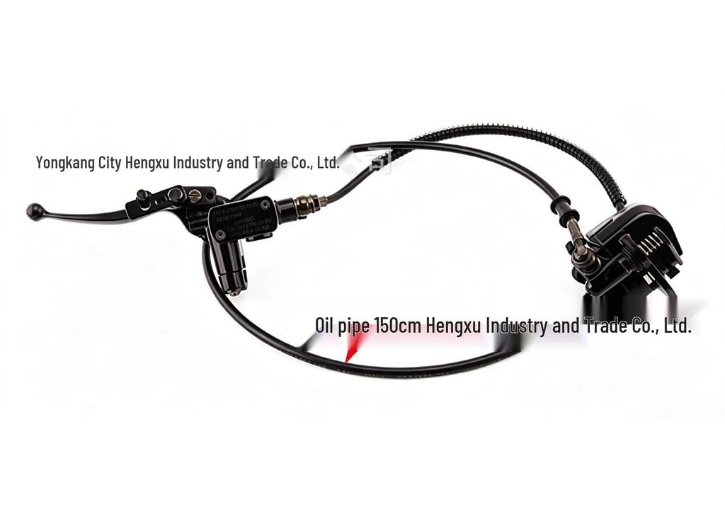 Off-Road ATV Handbrake & Rear Brake Master Cylinder Assembly with Disc Brake Caliper for 50-125cc Little Dinosaur & Little Bull Models