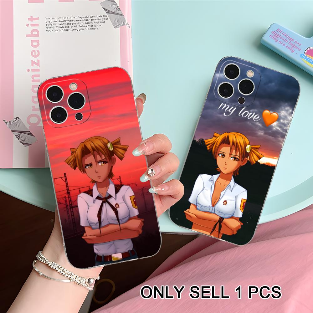 Everlasting Summer Alisa Clear TPU Mobile Case for iPhone 17 16 15 14 13 12 11 X XR XS Air Pro Max Plus Mini Colorful Cover