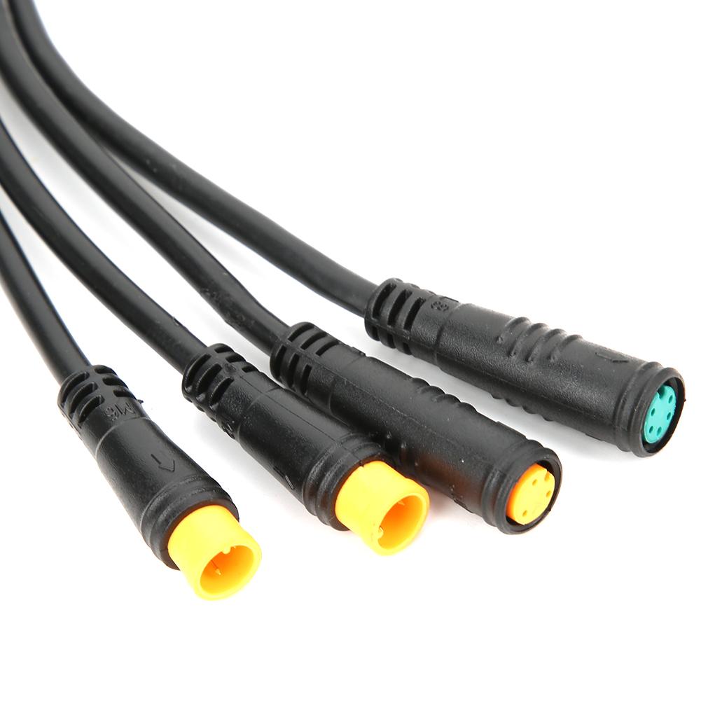 1 für 5 Integriertes Fahrradkabel mit Lichtfunktion für E-Bike Wasserdichter Controller