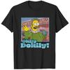 The Simpsons T-shirts Ned Flanders Okily Dokily Casual Wear Cartoon Unisex Present Tops Brand
