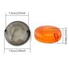 Motorcycle Smoke Clear Turn Signal Light Indicator Lens Cover For Yamaha V-Star 1100 650 Royal Star V-Max Cruisers MT274-003