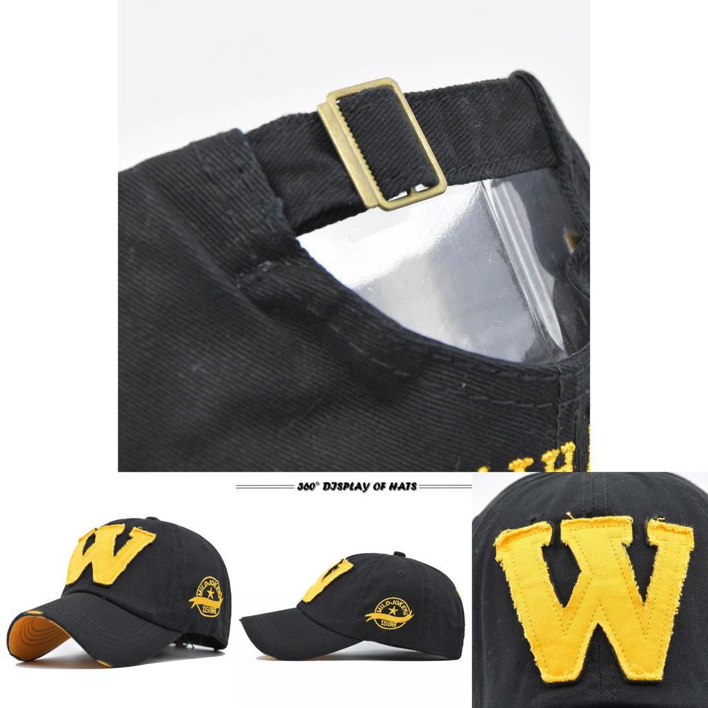 Trendy 2020 Washed Baseball Hat With Large Brim Round Top For Sports Business Leisure Beach Outings Shopping