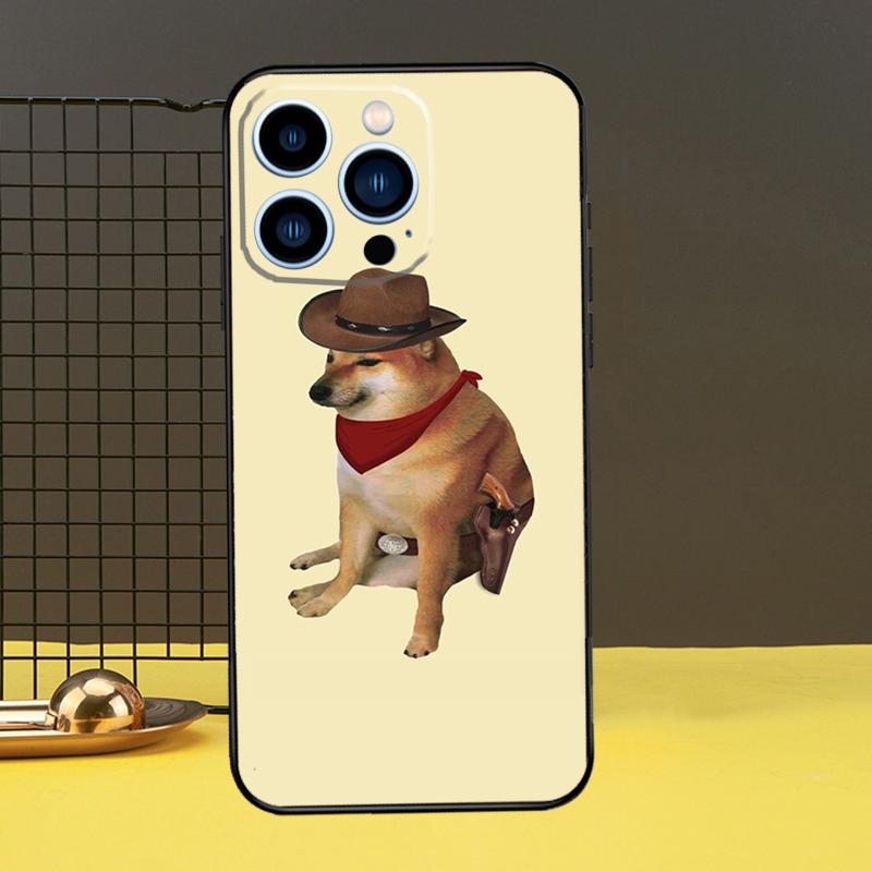 Doge Meme Kabosu Phone Case For iPhone 12 11 14 Pro MAX XR X XS Max Case For iPhone 13 Pro Max 7 8 Plus SE2