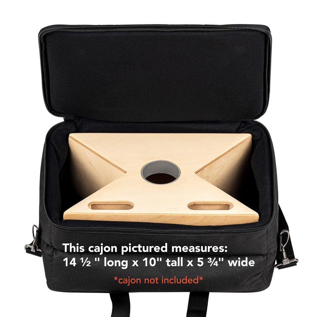 MEINL Percussion Professional Hybrid Slap-Top Cajon Bag MHTOPCJB