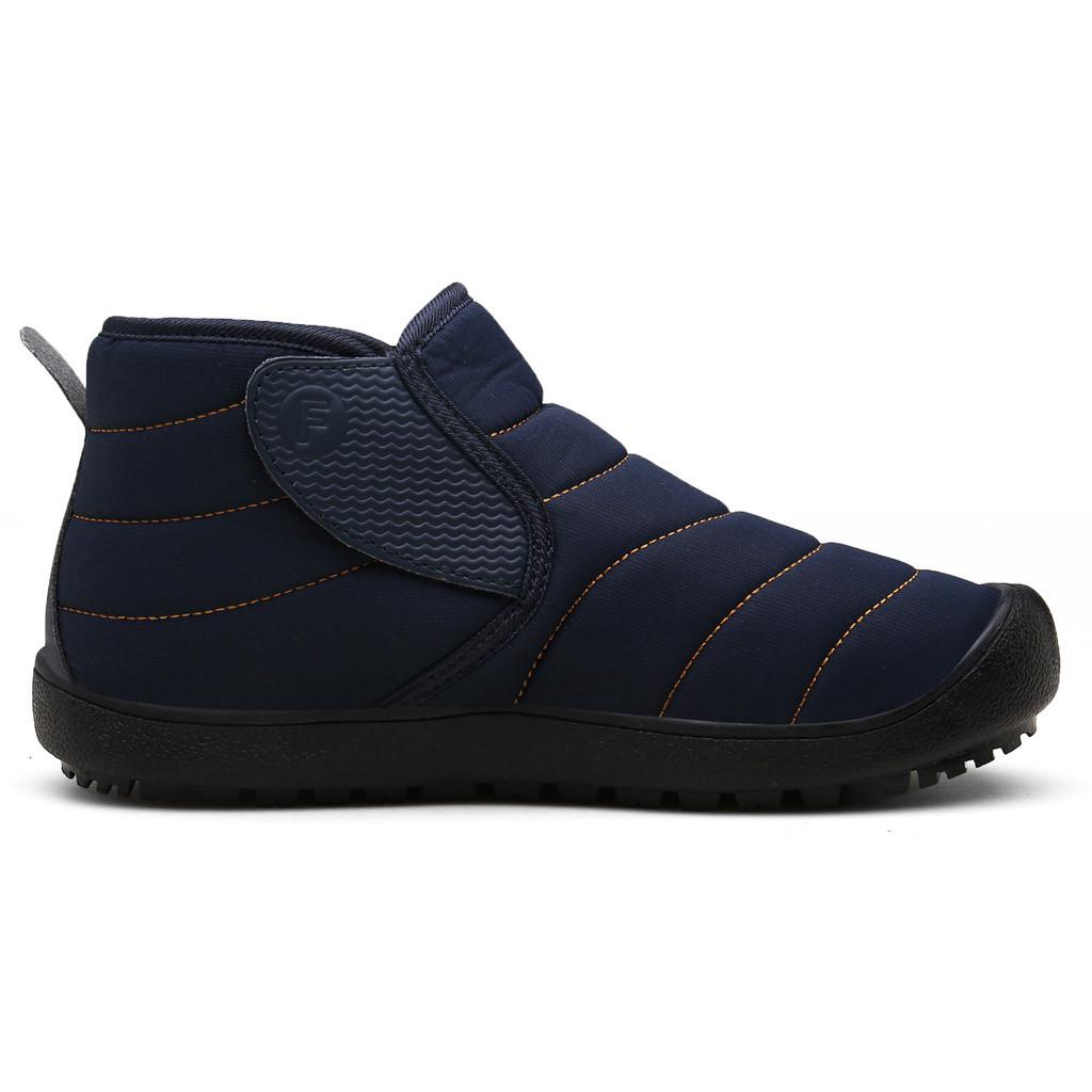 Fashion Men's Plus Velvet Warm Outdoor Sports Shoes Waterproof Snow Cotton Boots