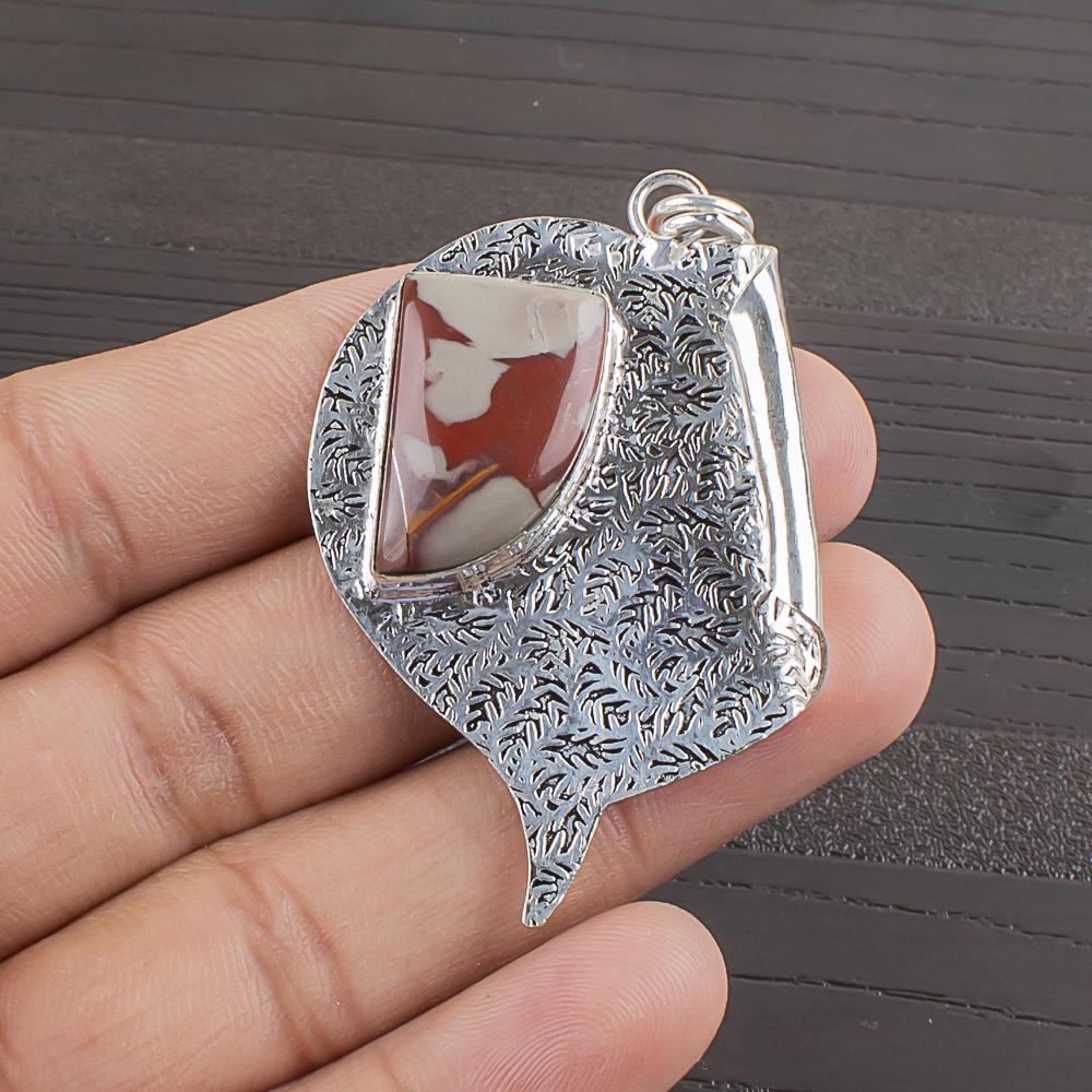 Natural Noreena Jasper Gemstone 925 Sterling Silver Jewelry  Pendant 2.09  AJP-2390