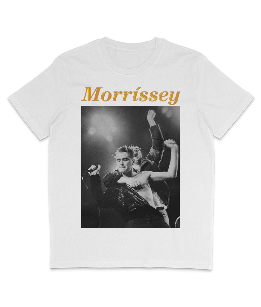 Morrissey - Wolverhampton Civic Hall  - Organic T-Shirt Mens Womens Tees Top - Morrissey - Indie