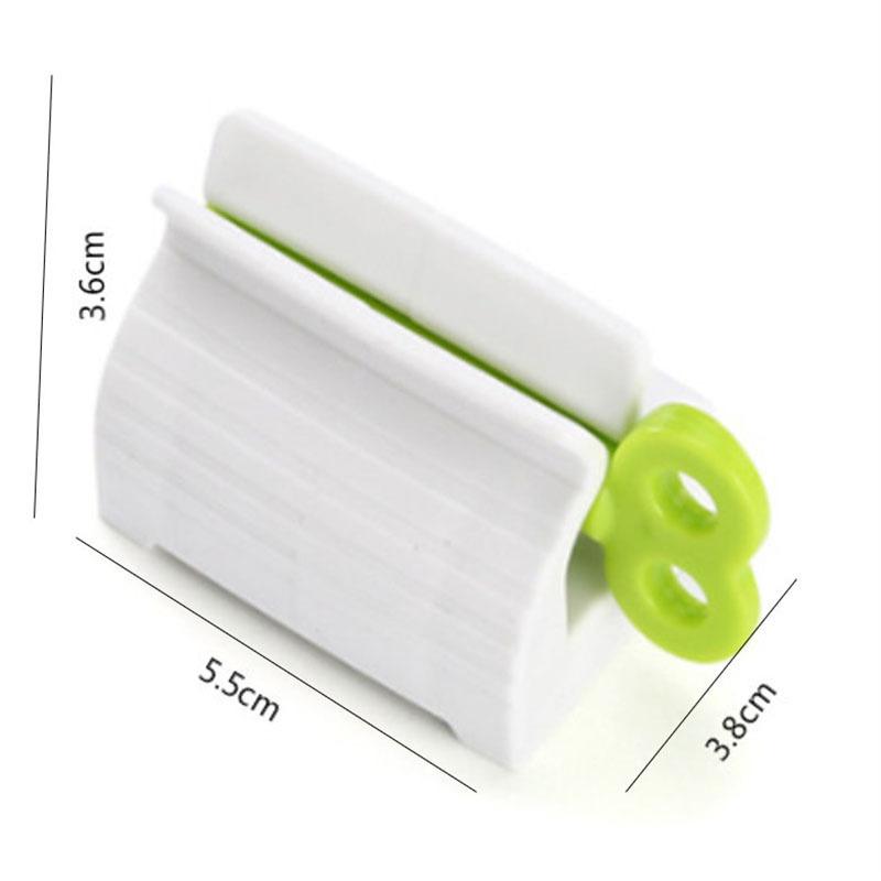 Manual Toothpaste Squeezer Dispenser for Bathroom Tubes Creative Hand Press Toothpaste Tube Roller for Facial Cleanser Shampoo Cream