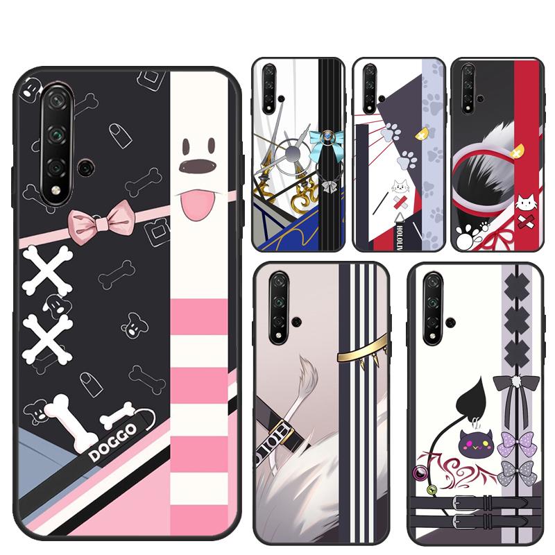 Hololive Costume For Huawei Nova Y70 Y90 Y60 Y61 Y91 Y72 9 10 SE 12i 12s 11i 5T P60 Pro P20 P30 P40 Lite Case