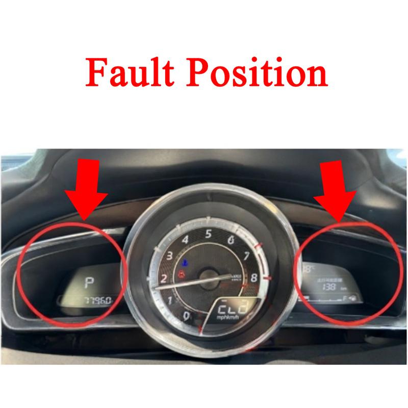 For Mazda 3 Axela BM BN CX-3 DK 2 Demio DJ Car Front Instrument Speedometer Black Screen Display Fault Repair Power Chip