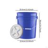 , Multifunctional, Reusable Bucket Food Container with Screw Lid for Fishing, Home Use And Car