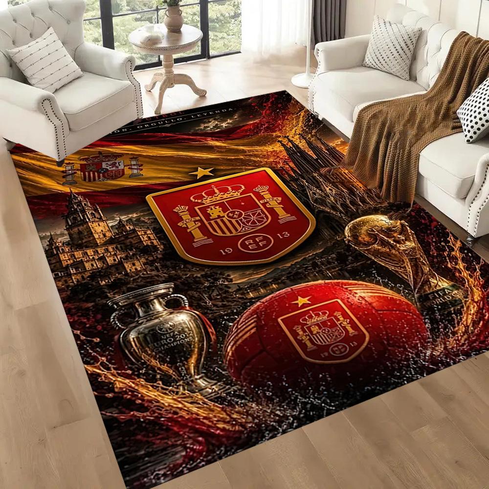 Atletico Madrid Area Rug Perfect For Hallway Balcony Study Room Living Rooms Antislip Rug Anime Office Decor Spiritual Gift