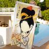 Yoshitomo Nara Dream Doll Vintage Big Microfiber Beach Towels Quick Dry Towel Sand Beach Towels Pool Towel For Travel Yoga