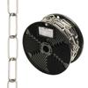 WOLFPACK PROFESSIONAL LINE - Smooth Silver Decorative Chain 3.4x43 Mm. Roll 20 Meters