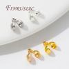 10-20Pcs/Lot Crimp Beads For Jewelry 18K Gold Plated End Caps For Jewelry ,Bead Tip Ball Chain Connectors Bracelets Accessories