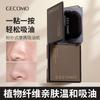 Portable Oil-absorbing Sheets For Face, With Mirror And Puff, Boxed.