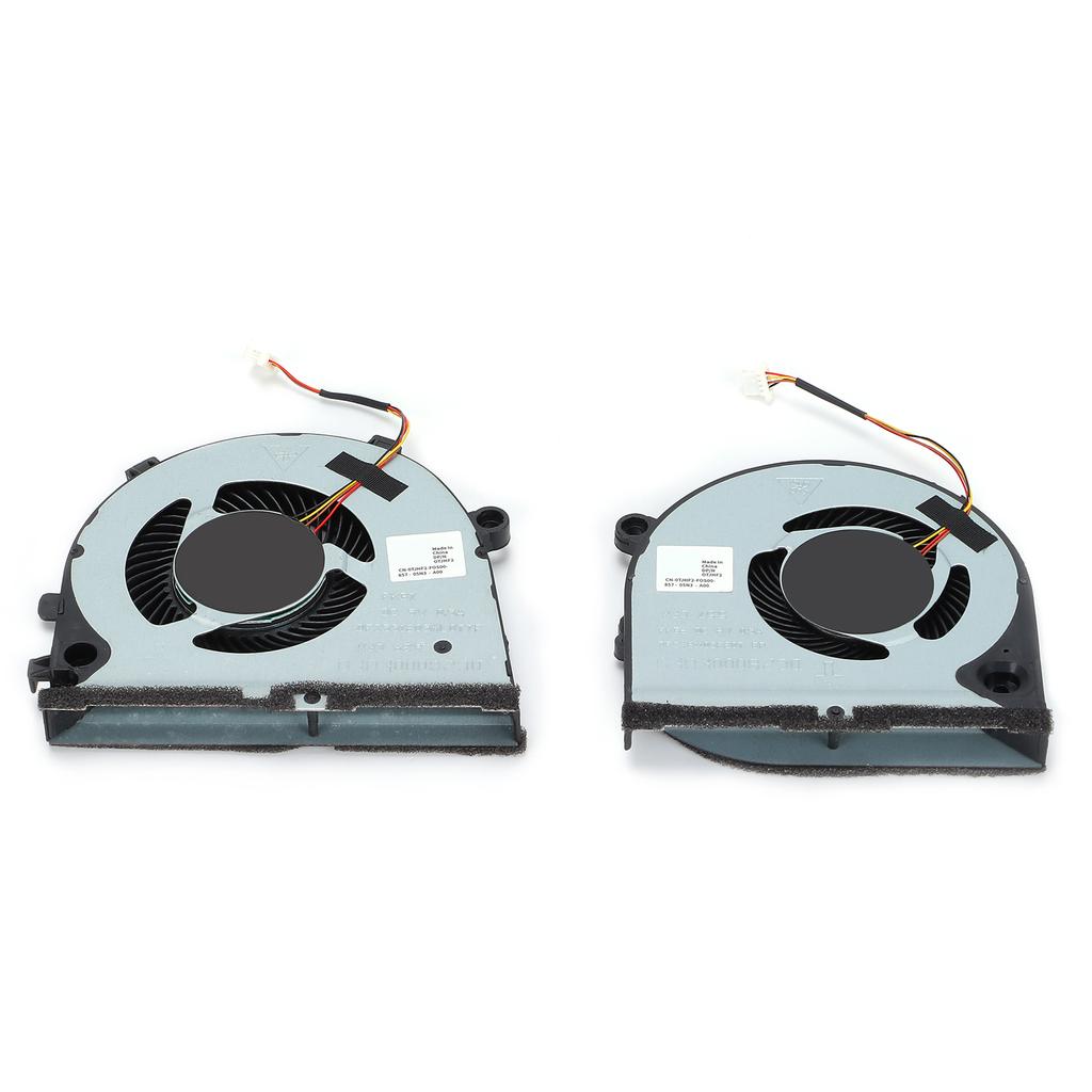 Cooling Fans 4‑Pin Low Noise CPU GPU Computer Fans for DELL Inspiron Game G3 G3‑3579 3779 G5‑15 5587