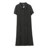 Large Size Women's Clothing Sister Literary Dress Summer New Waist Length Short Skirt 242389