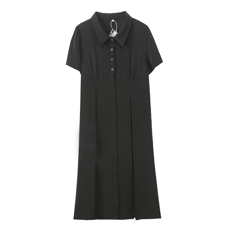 Large Size Women's Clothing Sister Literary Dress Summer New Waist Length Short Skirt 242389