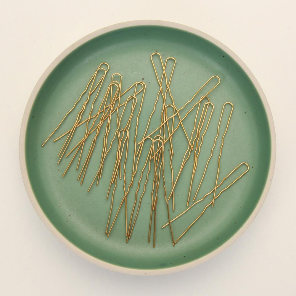 5/7cm 20Pcs U Shaped Hairpin Hair Clips Bobby Pins Metal Barrette Women Modeling Tools Bridal Hairstyle