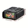 R19 Ultra-HD Day/Night All-Black Infrared Night Vision Device with Large Screen for Photo & Video Recording