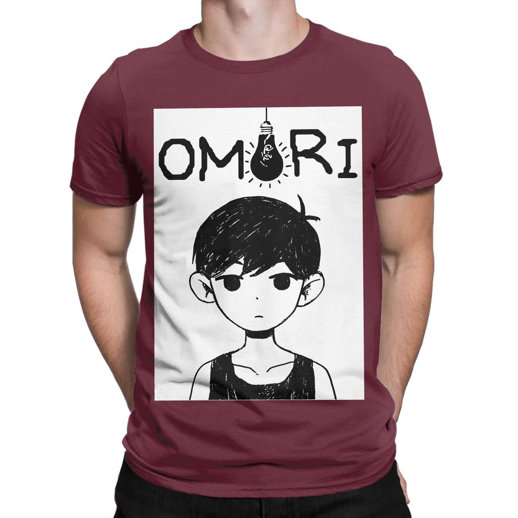 Merchandising Omori Gadget Omori Maglietta 100% Cotone Top Omori T-shirt Per Unisex