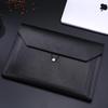 A4 Imitation Leather Business File Bag - Large Capacity Briefcase with Customizable Enterprise Logo