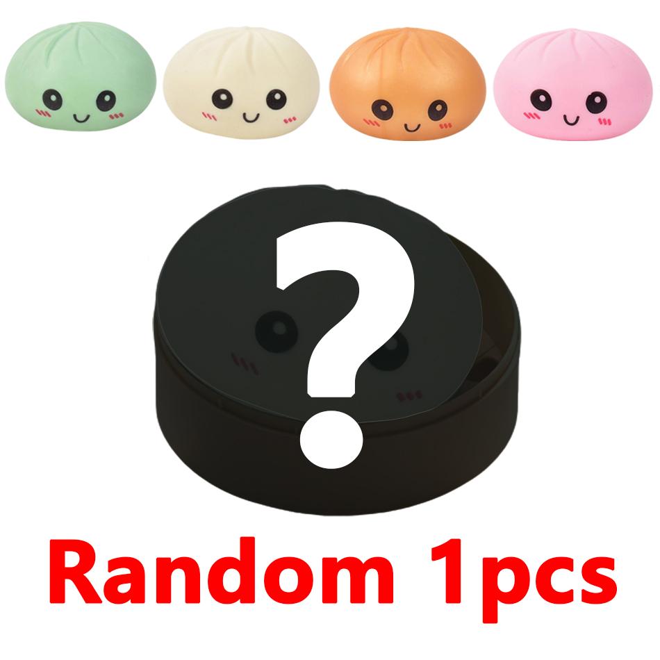 Hot Simulation Flash Dumpling Pressure Ball Slow Rebound Soft Pinch Decompression Baozi Modeling Stress Relief Toy Birthday Gift