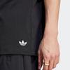 adidas T-shirt da uomo in cotone con stampa grafica Trefoil Originals, vestibilità regular, girocollo, manica corta, colore nero HZ0706