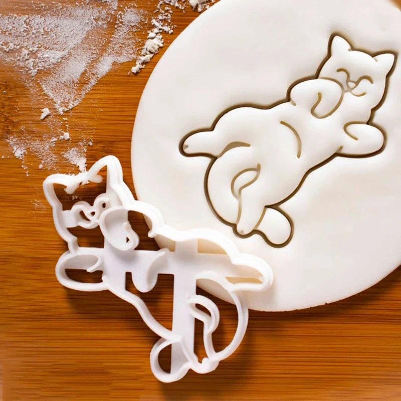 Easter Cookie Cutters Easter Eggs Bunny Biscuit Mold Baking Tool DIY Handmade Biscuit Stamp Mould Bakeware Tools Kitchen Gadgets