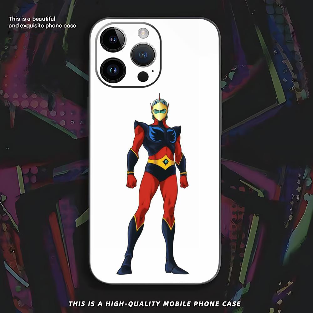 UFO Robot G-Goldoraes Phone Case For iPhone 17 Air 16 E 15 14 13 12 11 XS XR Plus Mini Pro Max Soft Black Cover