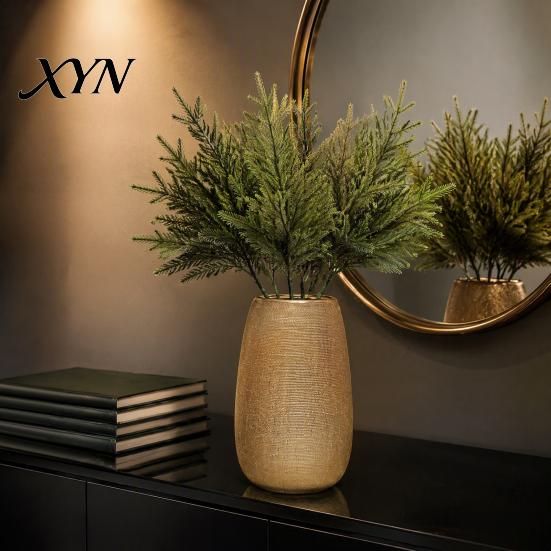 Warm White LED Twig Lights Artificial Lighted Pine with Lights, Fairy Light Olive Branch, Realistic Faux Battery Operated Branches Stem for Home Table