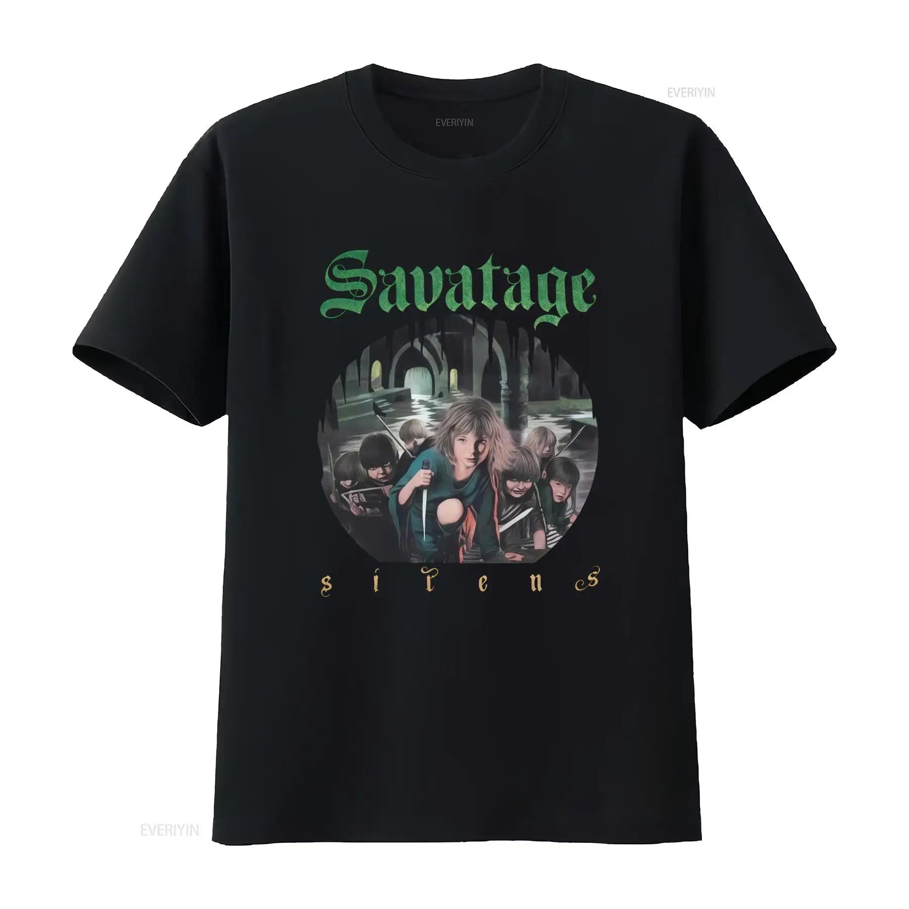 

SAVATAGE SIRENS 83 Progressive Jon Oliva Band T Shirt for Men S 4XL NG2688 vintage Washed Comfortable Casual Slightly Unisex ... S разноцветный