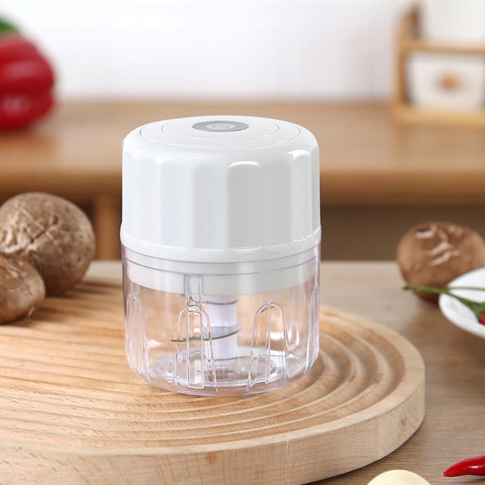 Durable Garlic Chopper Portable Vegetable Crusher Electric Garlic Chopper  Household Cooking
