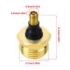 RVs Water Pipe Anti Freeze Blow Out Adapter Brass Plug for Preventing Freeze Pipes in Campers and Trailers During Winter