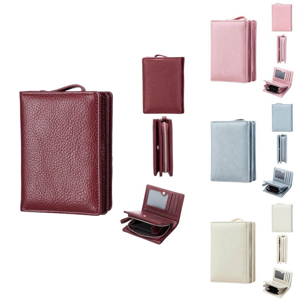 Pu Womens Wallet With Multiple Card Slots And Coin Pocket For Daily Use