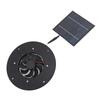Solar Powered Exhaust Fan 10W Solar Panel High Efficiency Low Noise Solar Ventilation Fan for