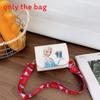 Kids Cartoon Shoulder Crossbody Bag With Frozen Elsa And Mermaid Design Print