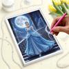 Disney 5D Pearl Painting Set DIY Snow Queen Elsa Painting Creative Hobby Home Decoration Children S Gift Knitted Decoration Wall Decorative Item