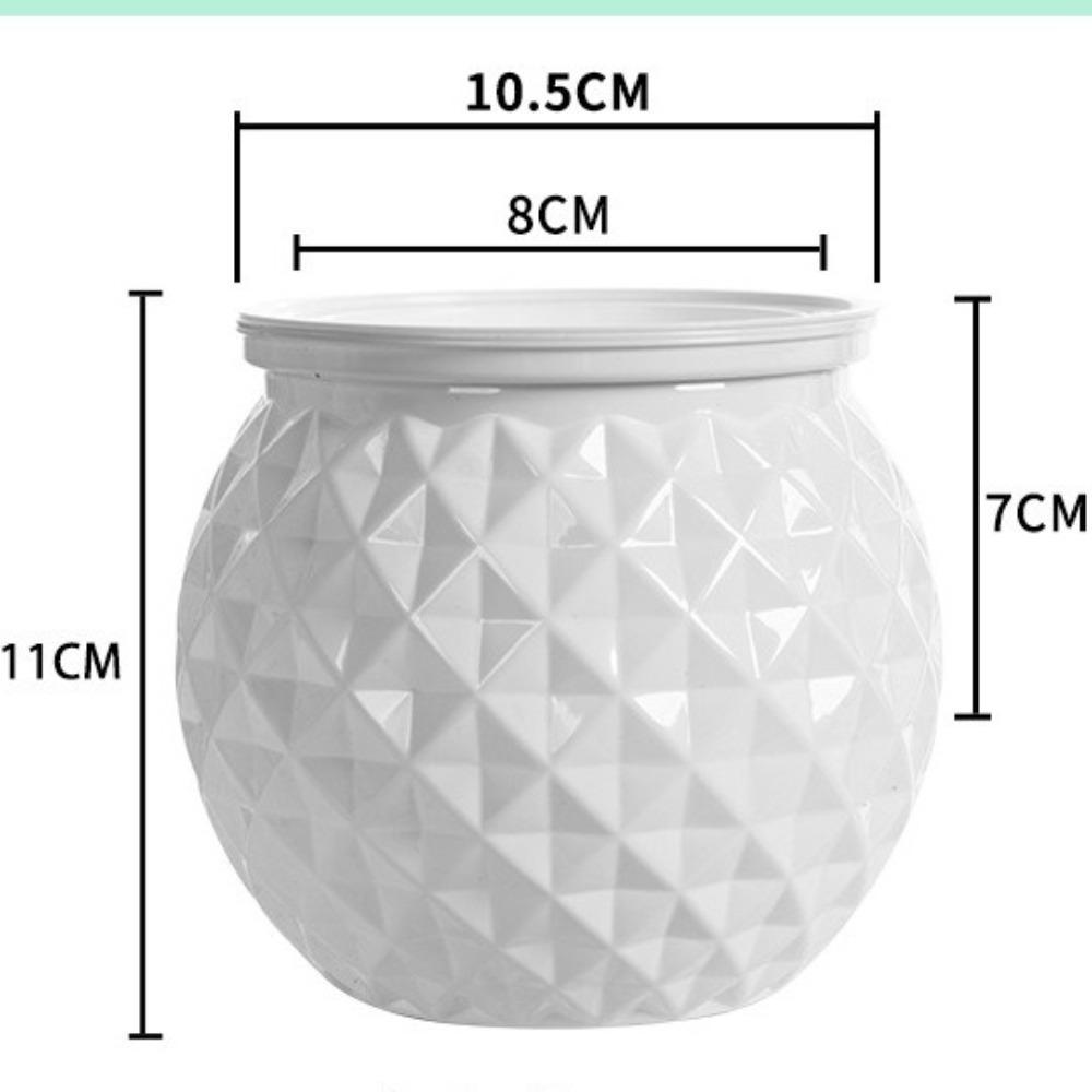 Plastic Hydroponic Plants Pot Removable Office Bonsai Decor New Flowerpot