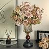 Artificial Flowers Silk Peony Home Room Table Wedding Wreath Bridal Bouquet Decora Valentine's Outdoor Garden Yard DIY Gifts Box