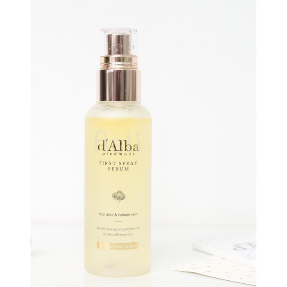 [d'Alba Best Mist] Vegan Yellow Mist Original Serum 100mL Moisture Glow Moisturizing Skin Moisturizing All-in-One Mist
