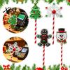 Portable Card Access Wand 2Pcs Credit Wand, 3D Printed Contactless Payment Tool, Festive Tool Christmas Lightweight Tap To Pay Accessory for