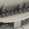 Hole Punch Metal Body Incisive   Plastic Bottom Pad 10 Holes Handheld Paper Punch for Bookbinding Documentation