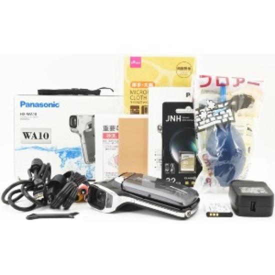 

USED Panasonic HX-WA10 Video Camera Saturn Black Waterproof with New SD Card чорний